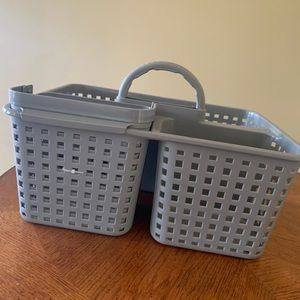 New Never used Hard plastic shower caddy